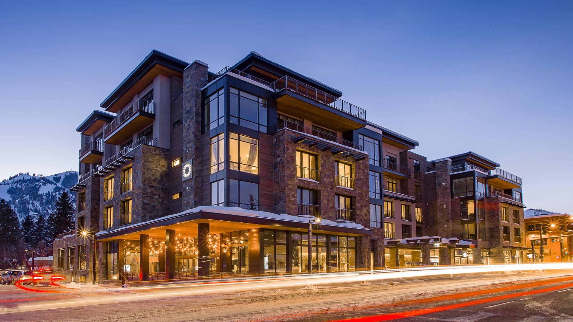 limelight ketchum building exterior